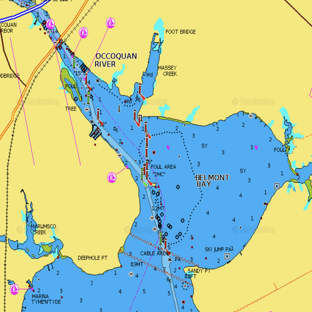 A Tip For Navigating The Occoquan Channel - The Pirate's Guide To Boating